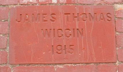 James Thomas Wiggin plaque