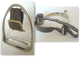 Early Old Hall stirrups